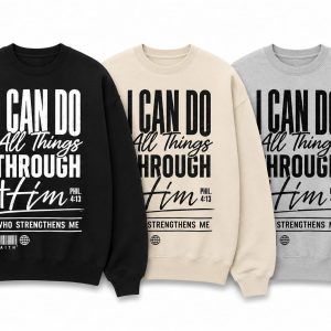 I can do all things through Him